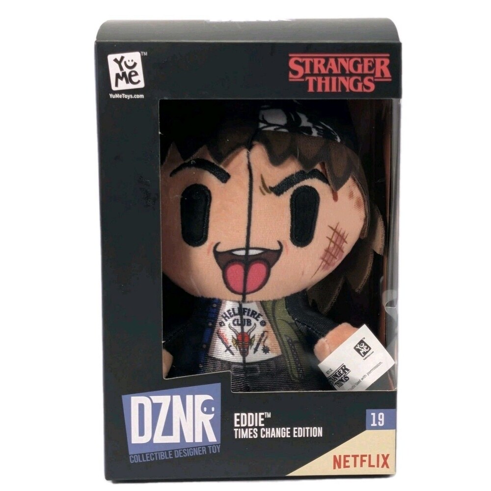 YuMe DZNR Stranger Things Eddie Munson Times Change Edition 7" Plush #19 New